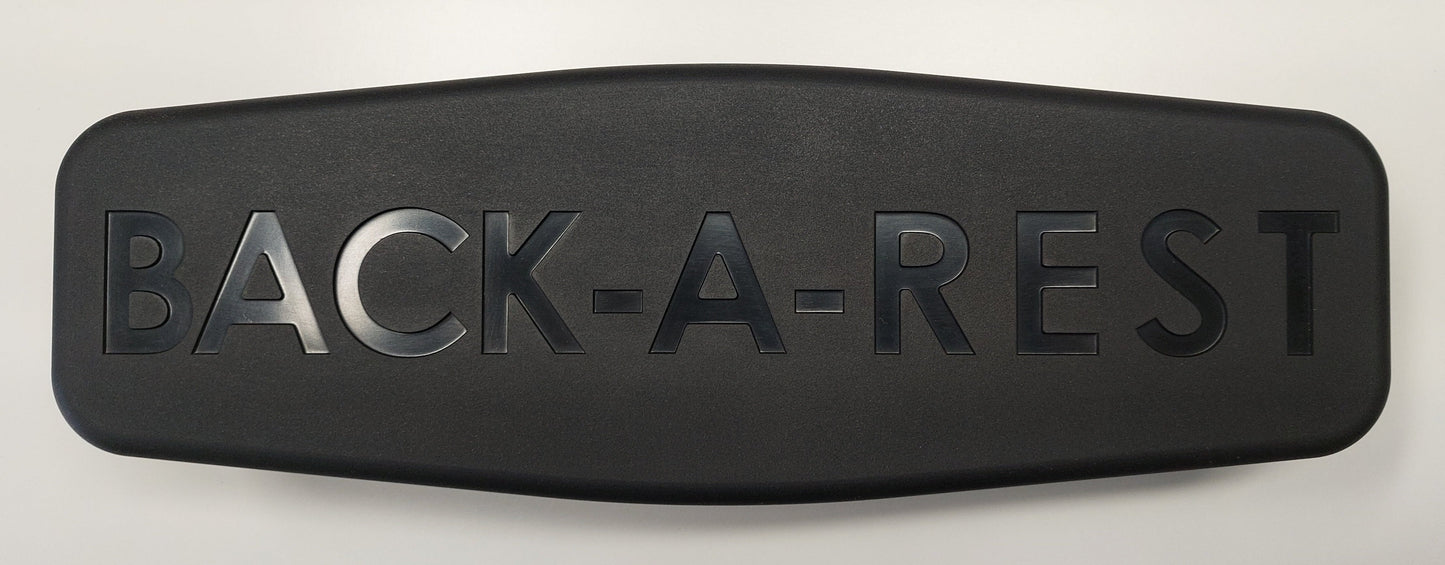 Back-A-Rest™ Bottom View – Textured Base and Branding